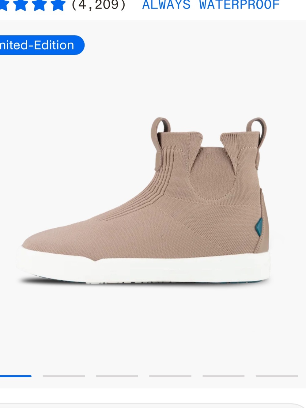 Vessi classic Chelsea boots - W7